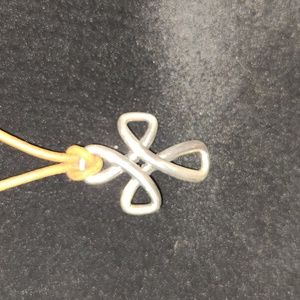 **SALE**James Avery Retired Rare Hard To Find Ribbon Cross Pendant